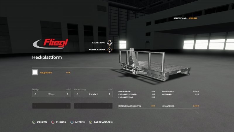 Platforma Fliegl Platforma Fliegl