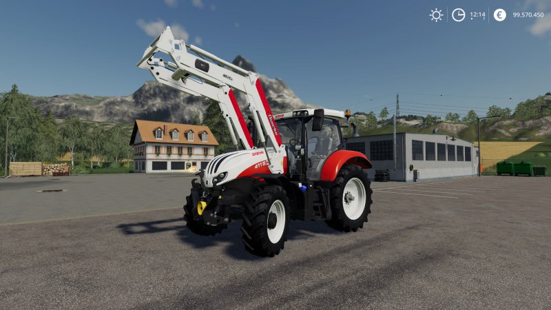 Steyr Profi Cvt Mody Do Fs19 Fs17 Mods 0288