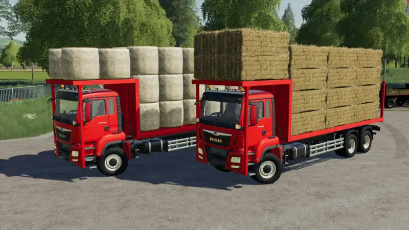 MAN TGS 18.500 Bale Transport AutoLoad