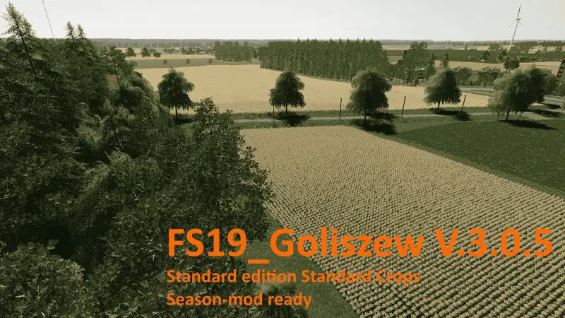 FS19_Goliszew standard edition standard crops v3.0.5