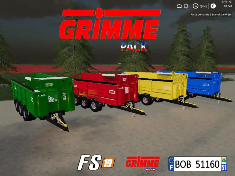 Grimme Pack By BOB51160 v1.1