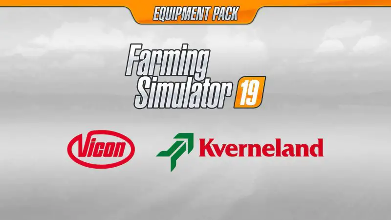 Kverneland & Vicon Equipment Pack (Kverneland DLC)