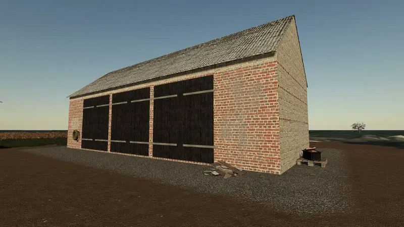 Duża stodoła